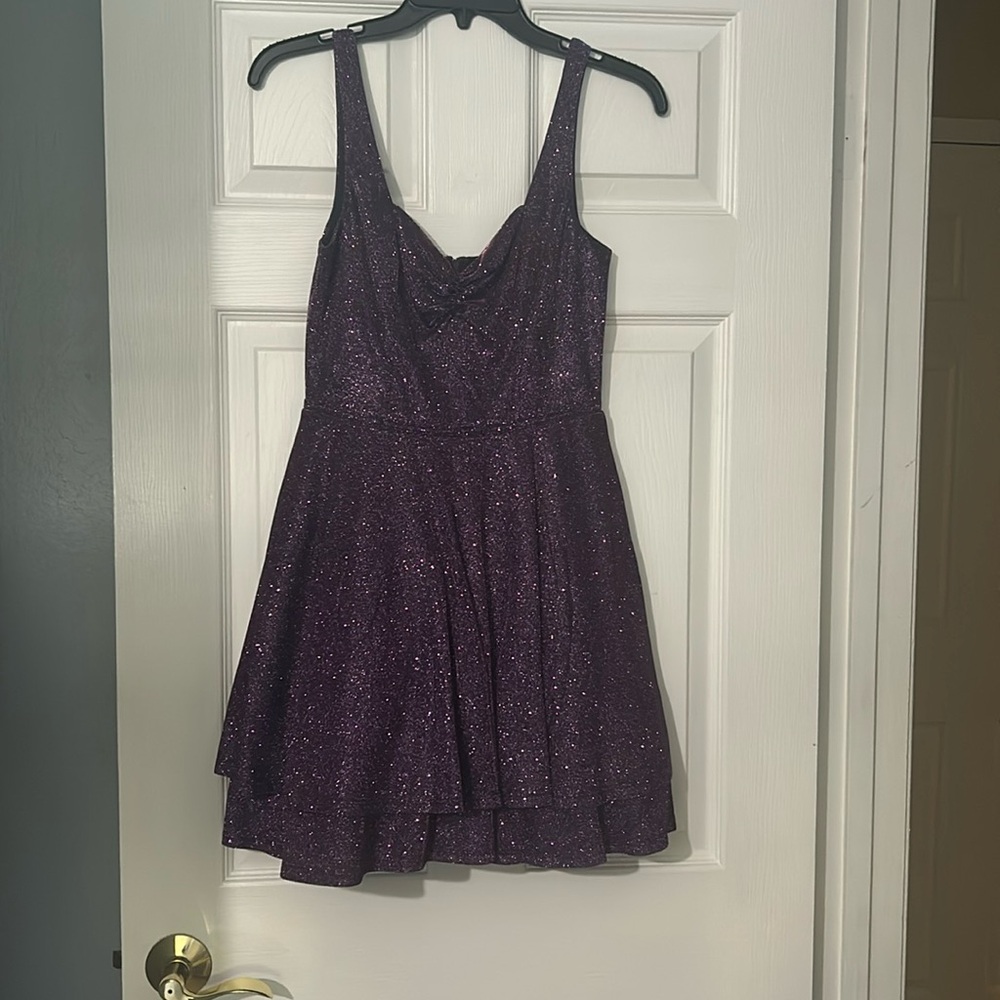 Plum Homecoming or special occasion dress